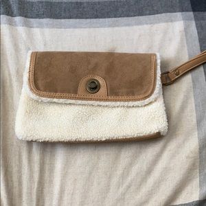 Fur wristlet